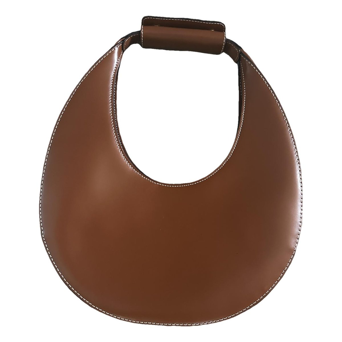 Moon leather handbag