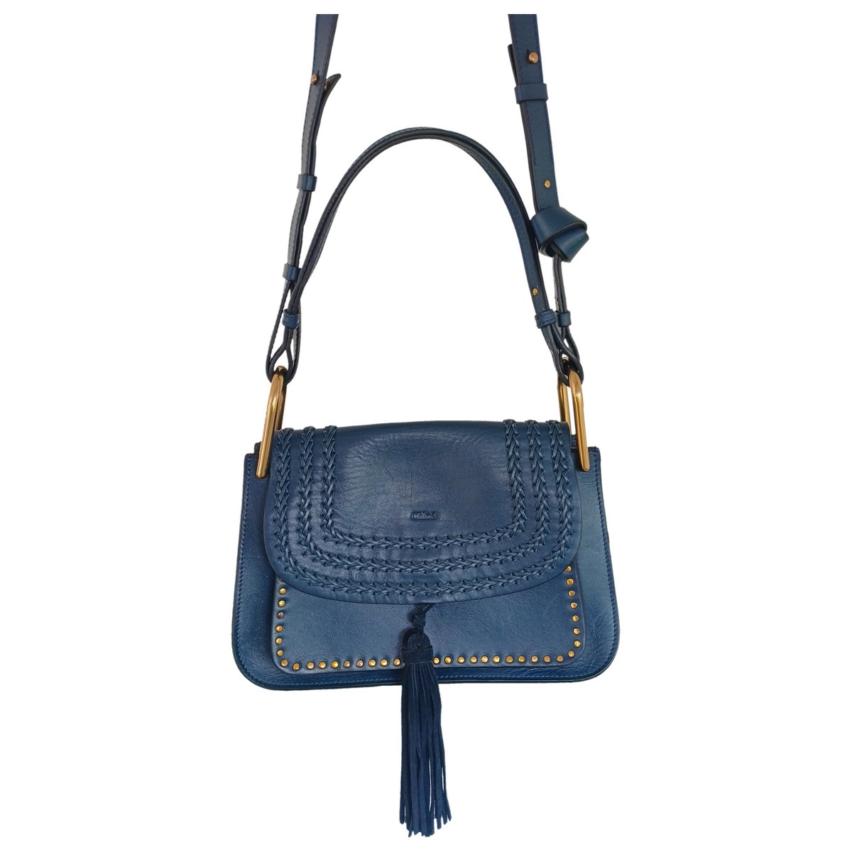 Hudson leather crossbody bag