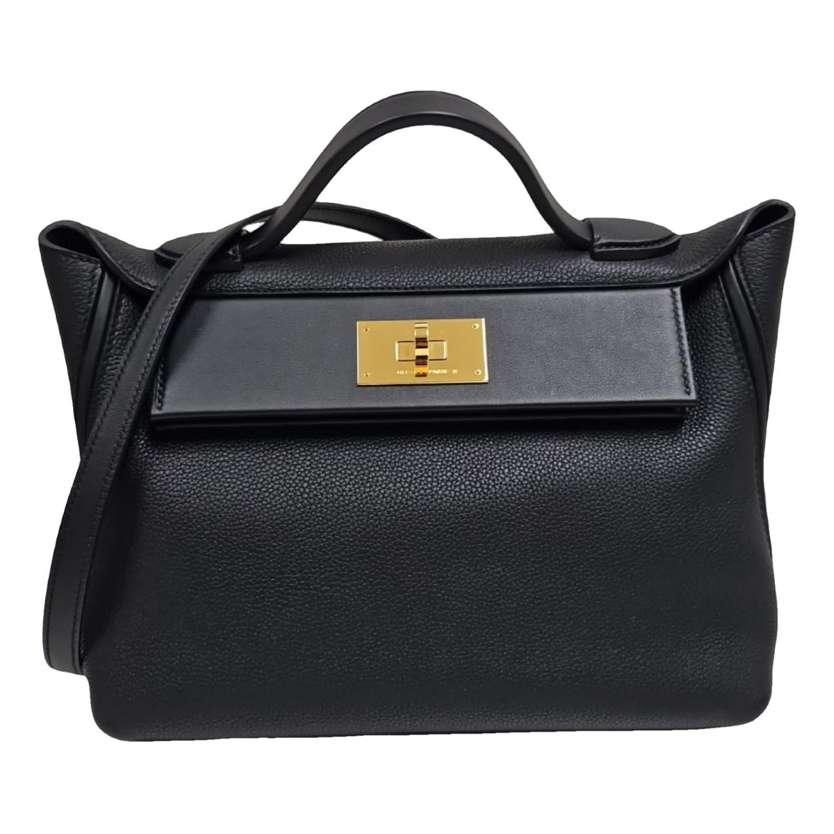 24/24 leather handbag