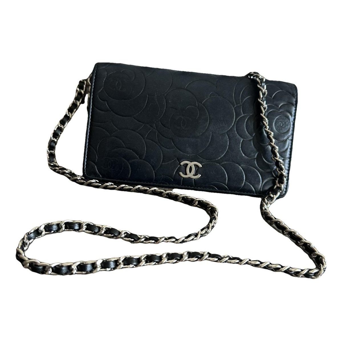 Wallet On Chain Timeless/Classique leather crossbody bag