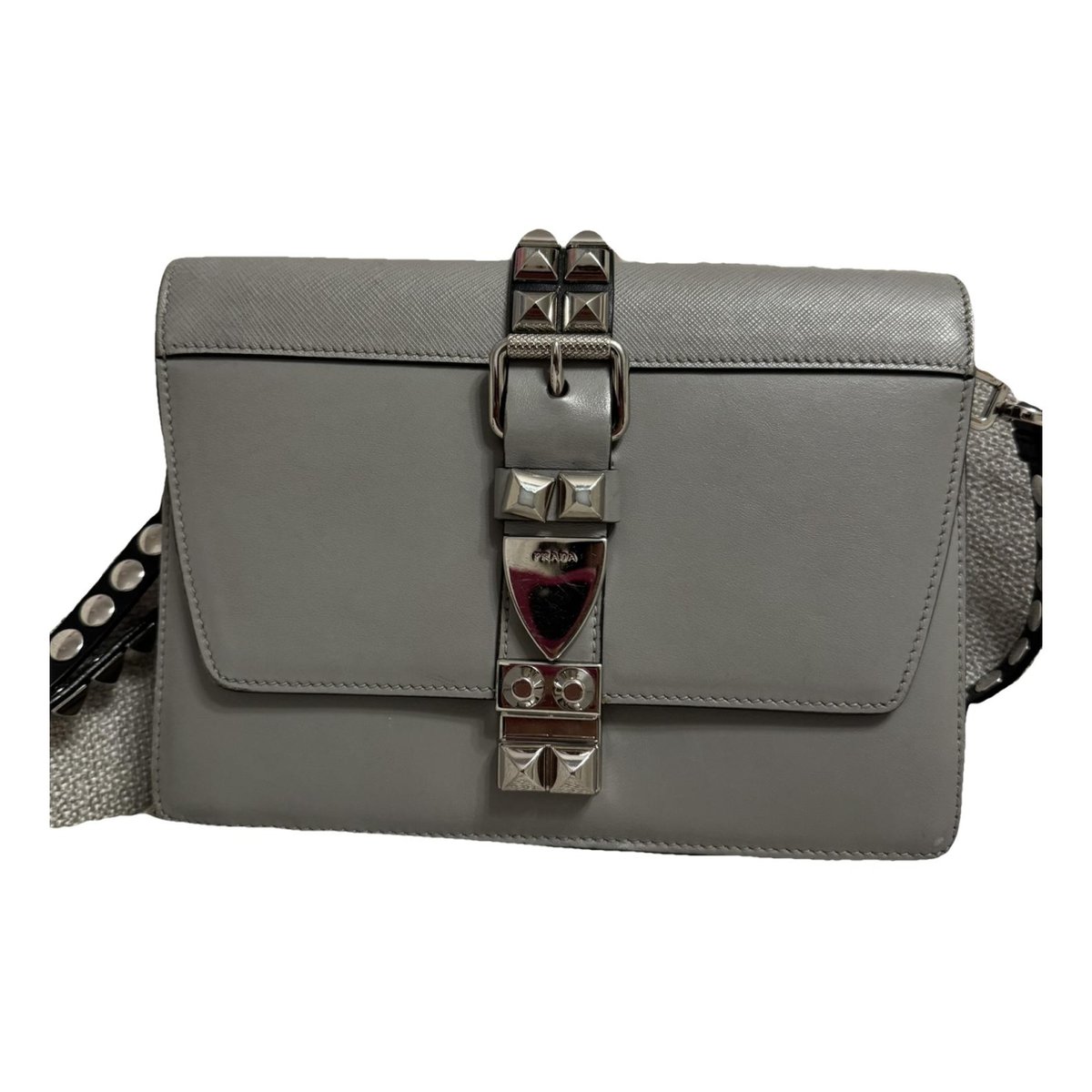 Elektra leather crossbody bag