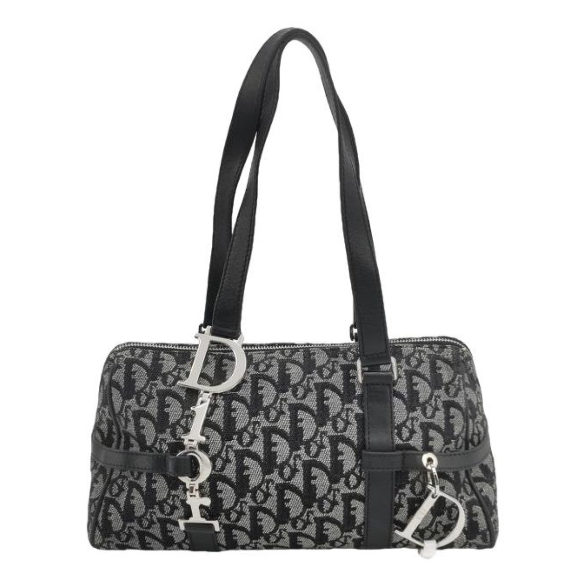 Dior Vibe Zip Bowling cloth tote