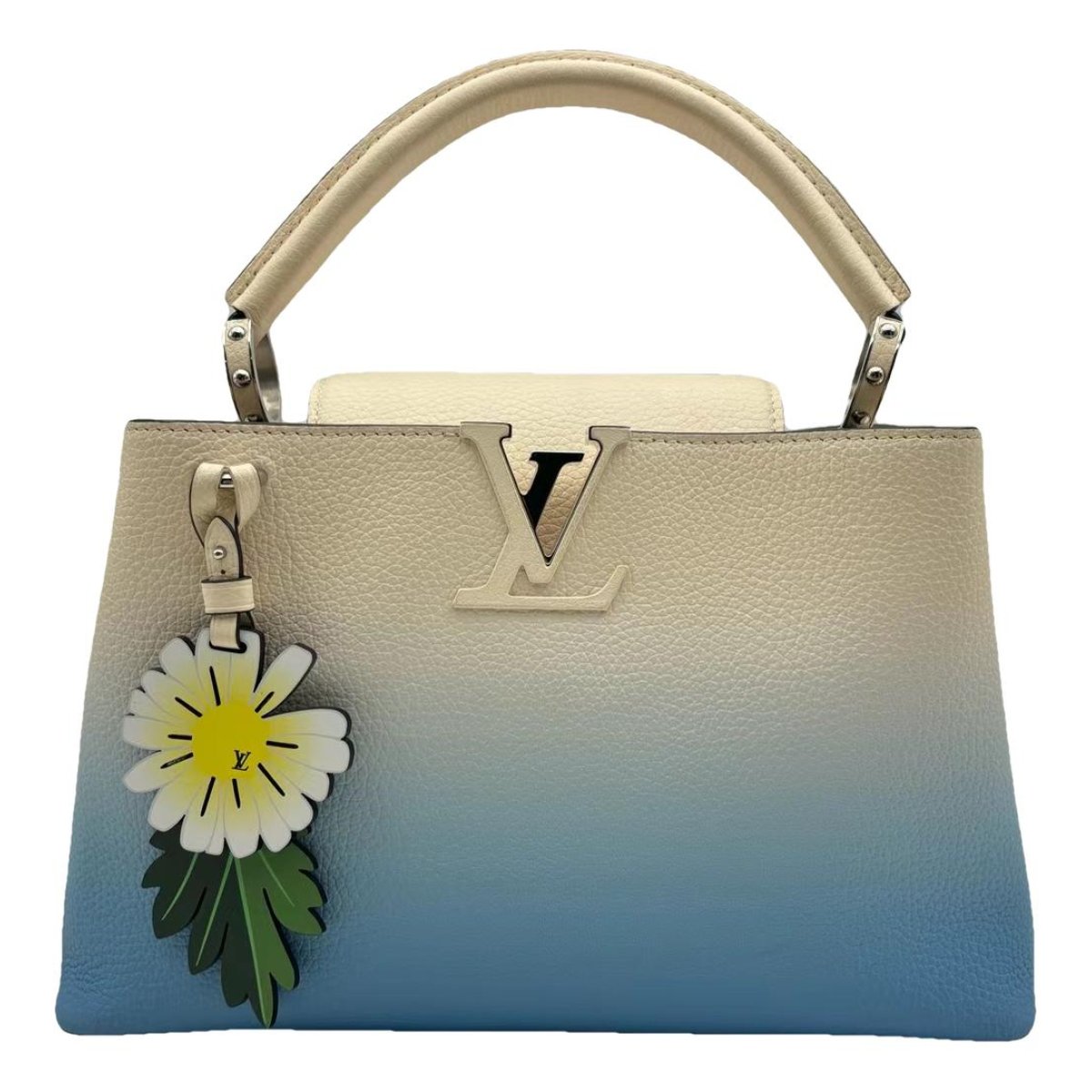 Capucines leather handbag
