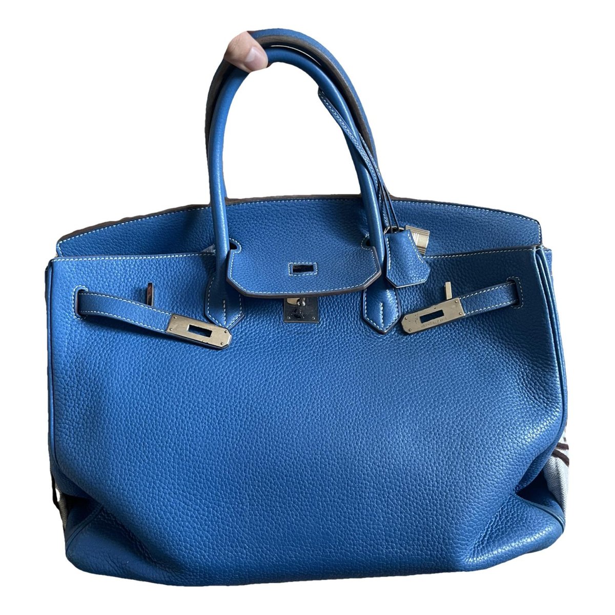 Birkin 40 leather handbag