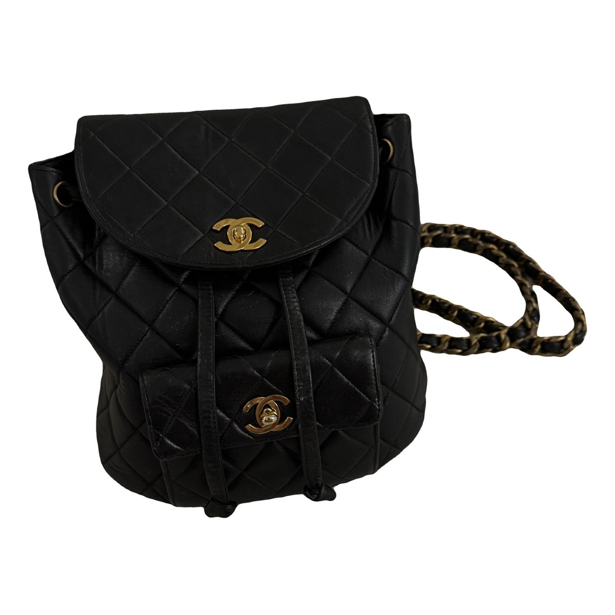 Duma leather backpack