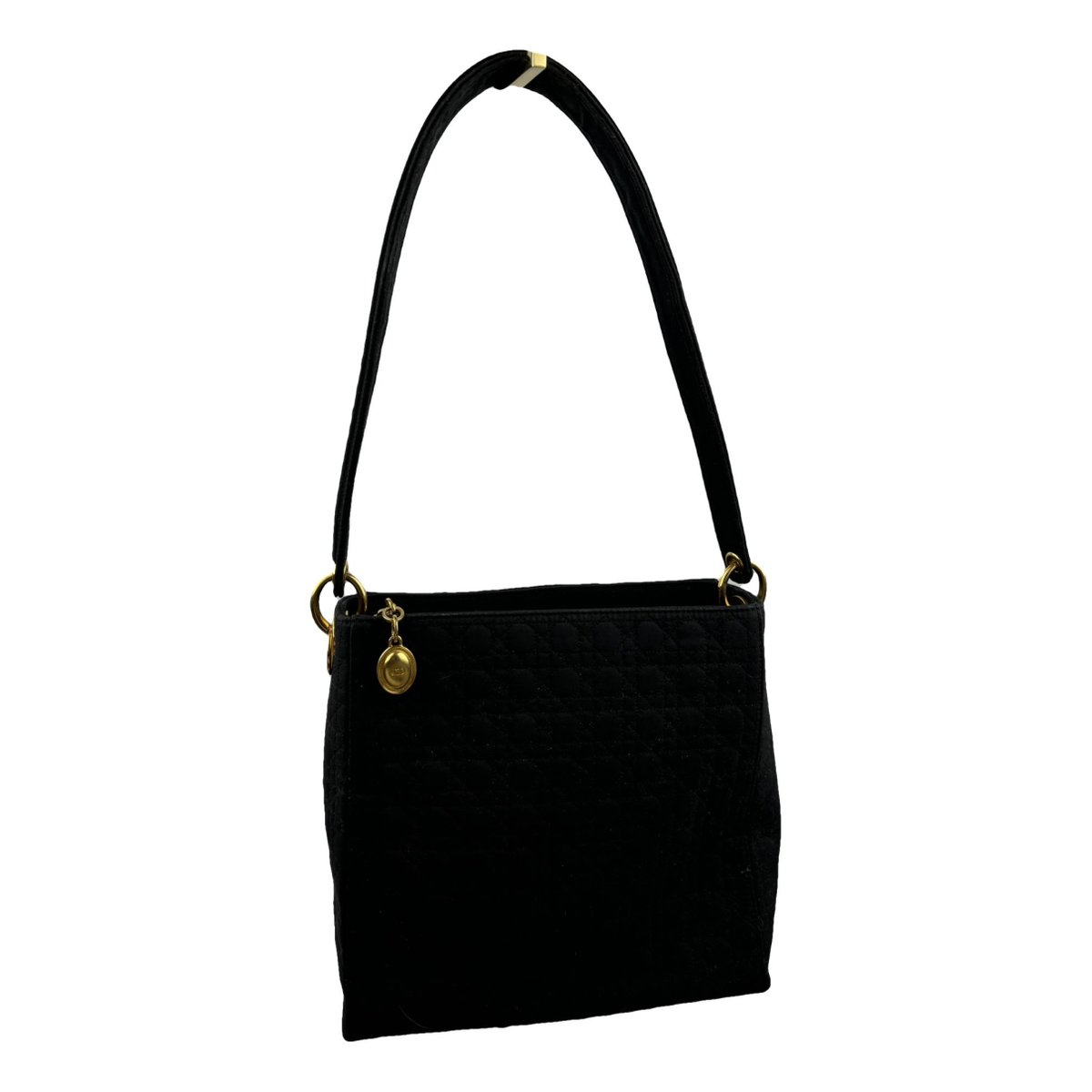 Lady Dior cloth handbag