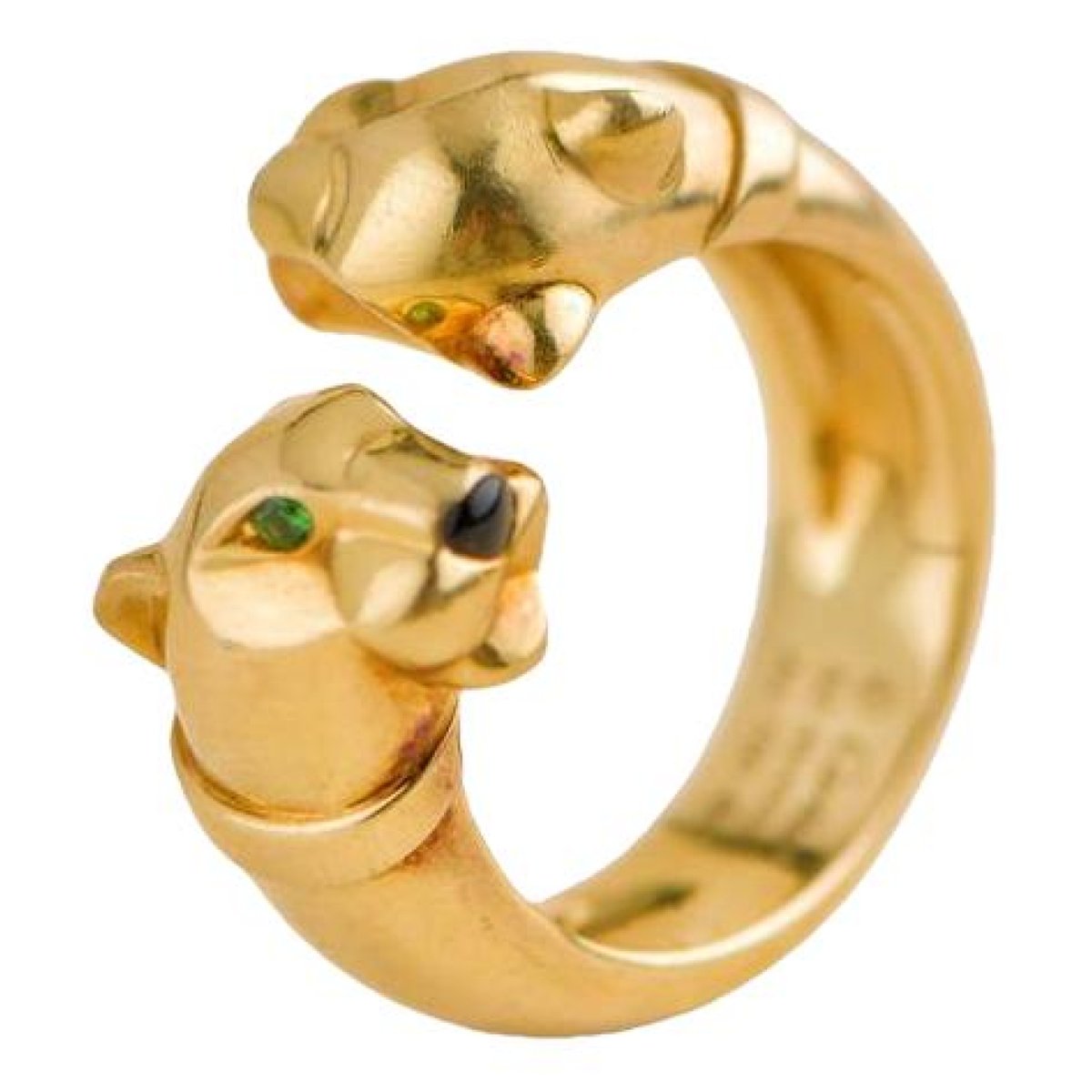 Panthère yellow gold ring