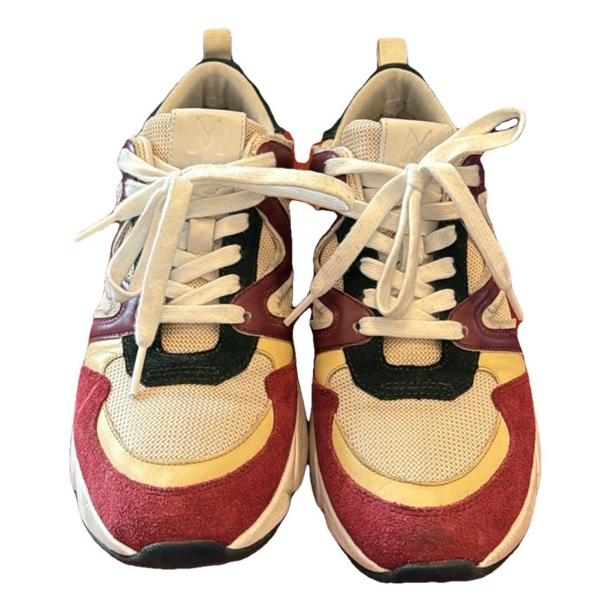 W20 leather trainers