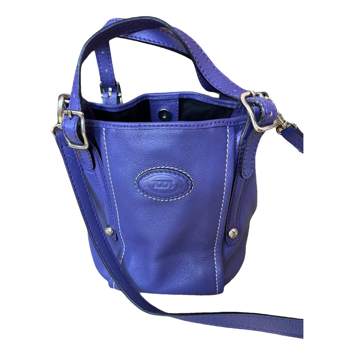 D Bag leather handbag