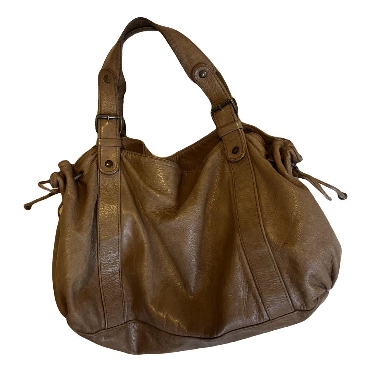 24h leather handbag