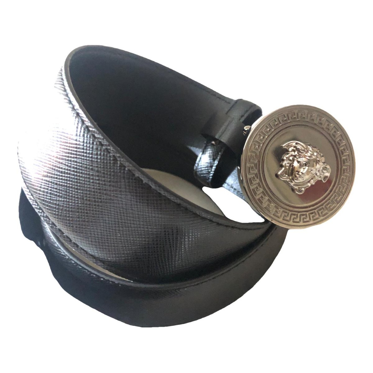 Medusa leather belt