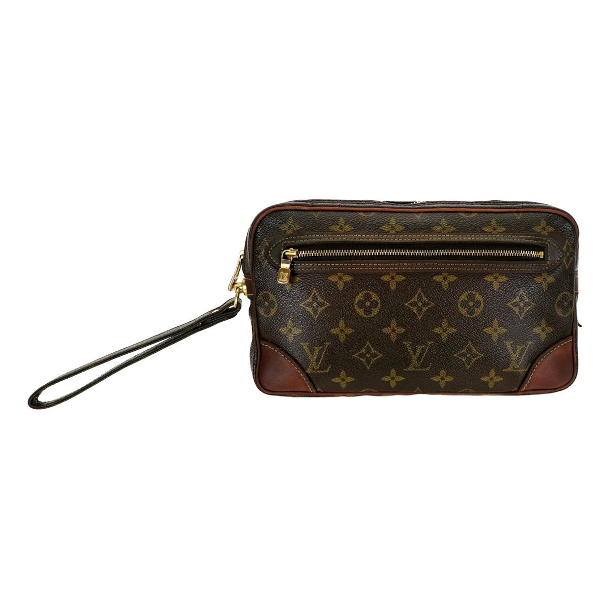 Marly Dragonne leather clutch bag