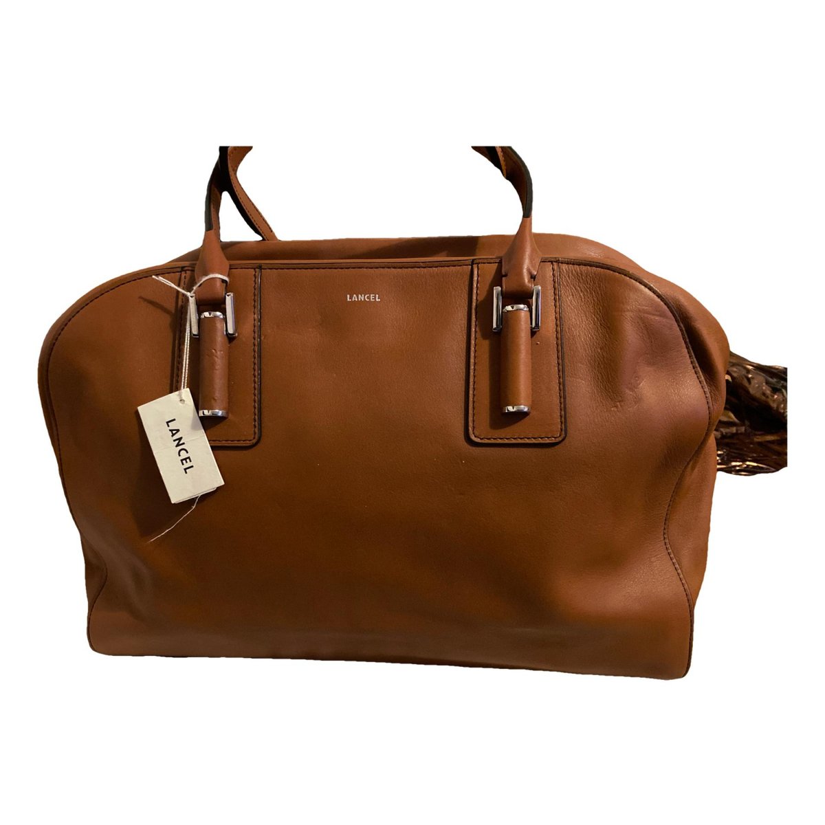Solferino leather handbag