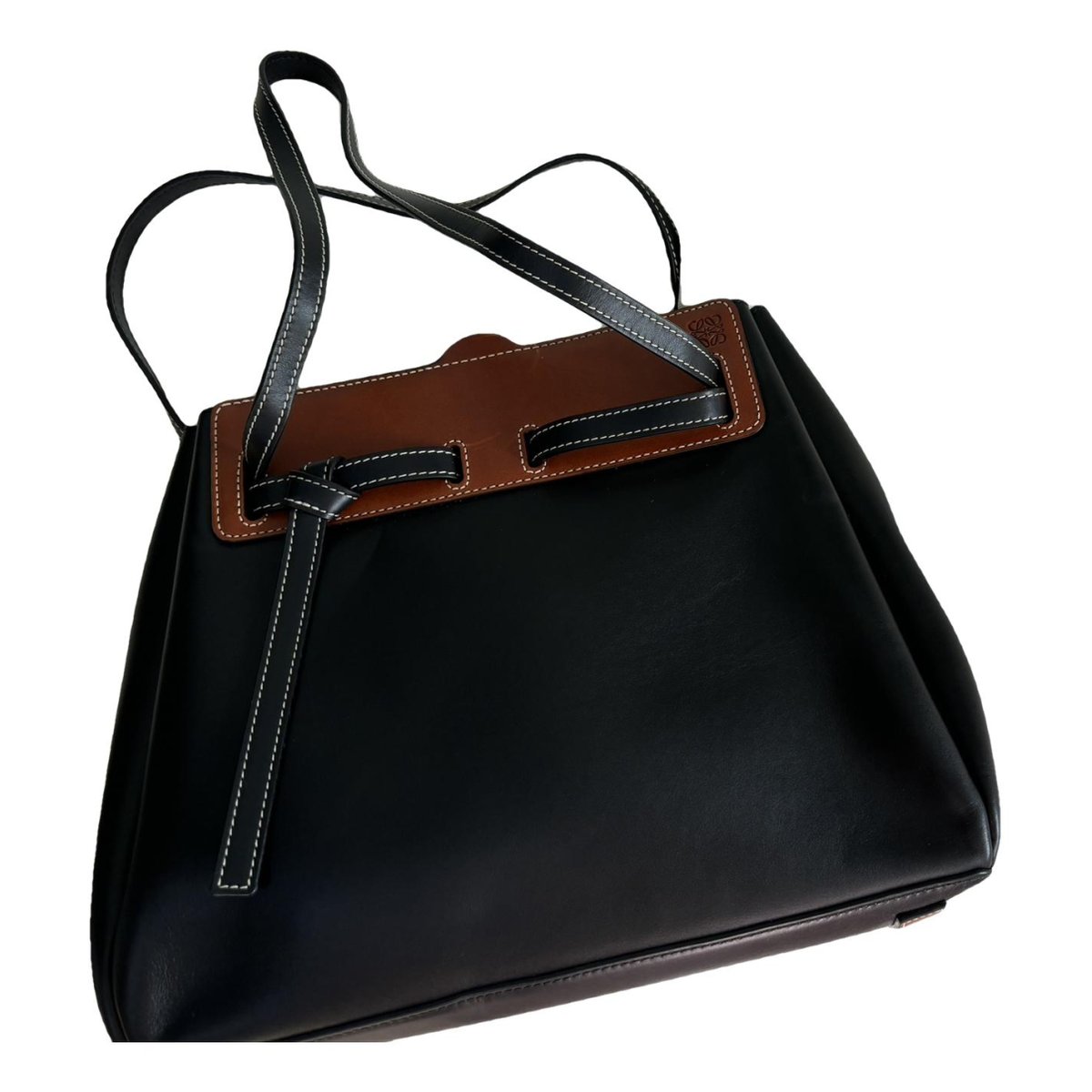 Lazo leather tote