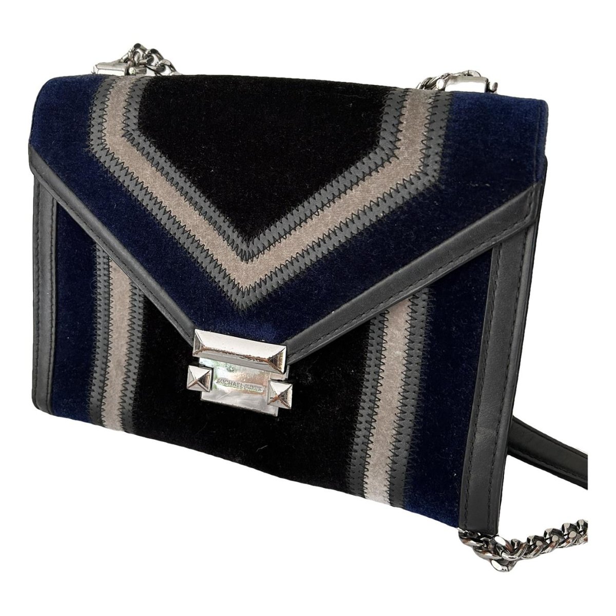 Whitney velvet handbag