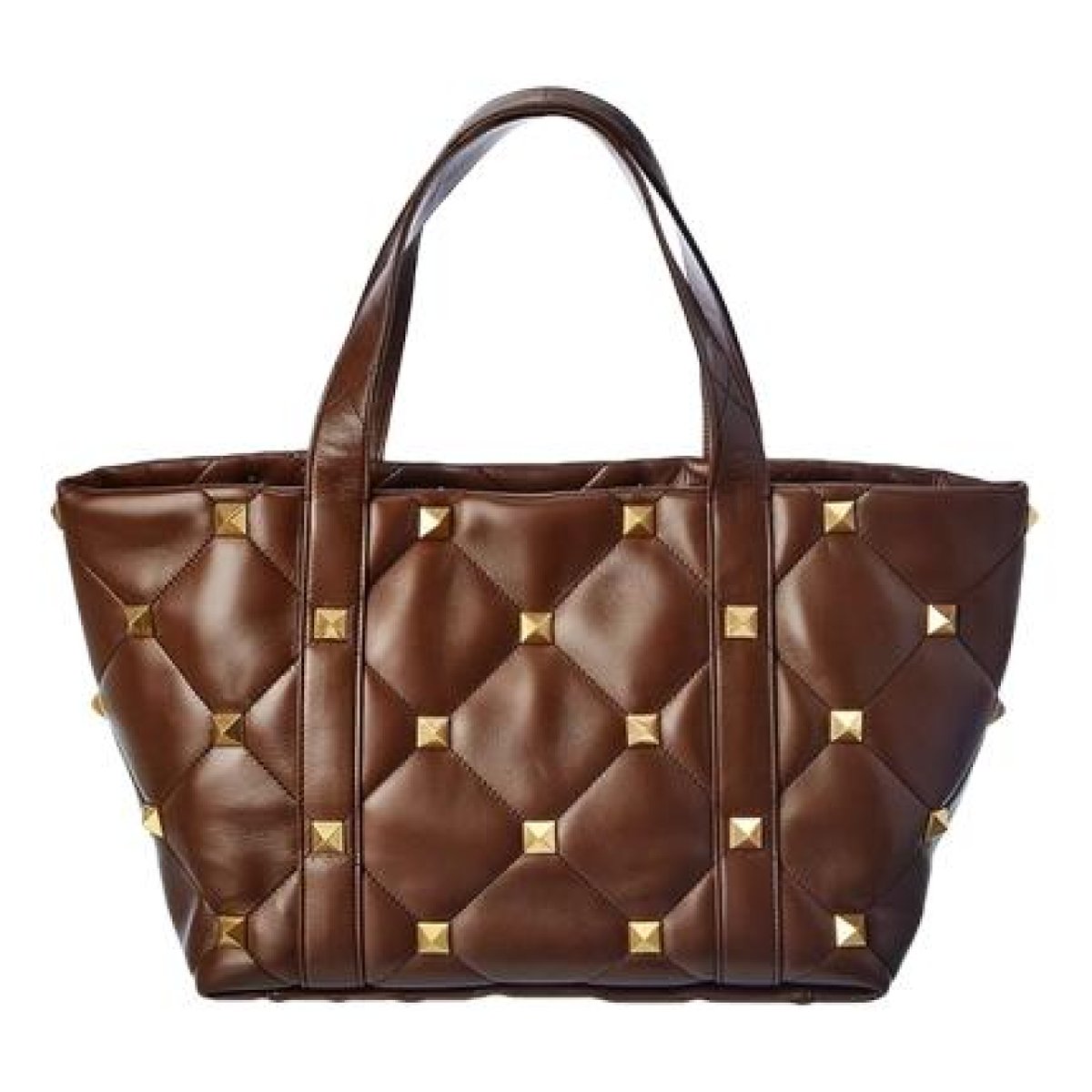 Roman Stud leather tote