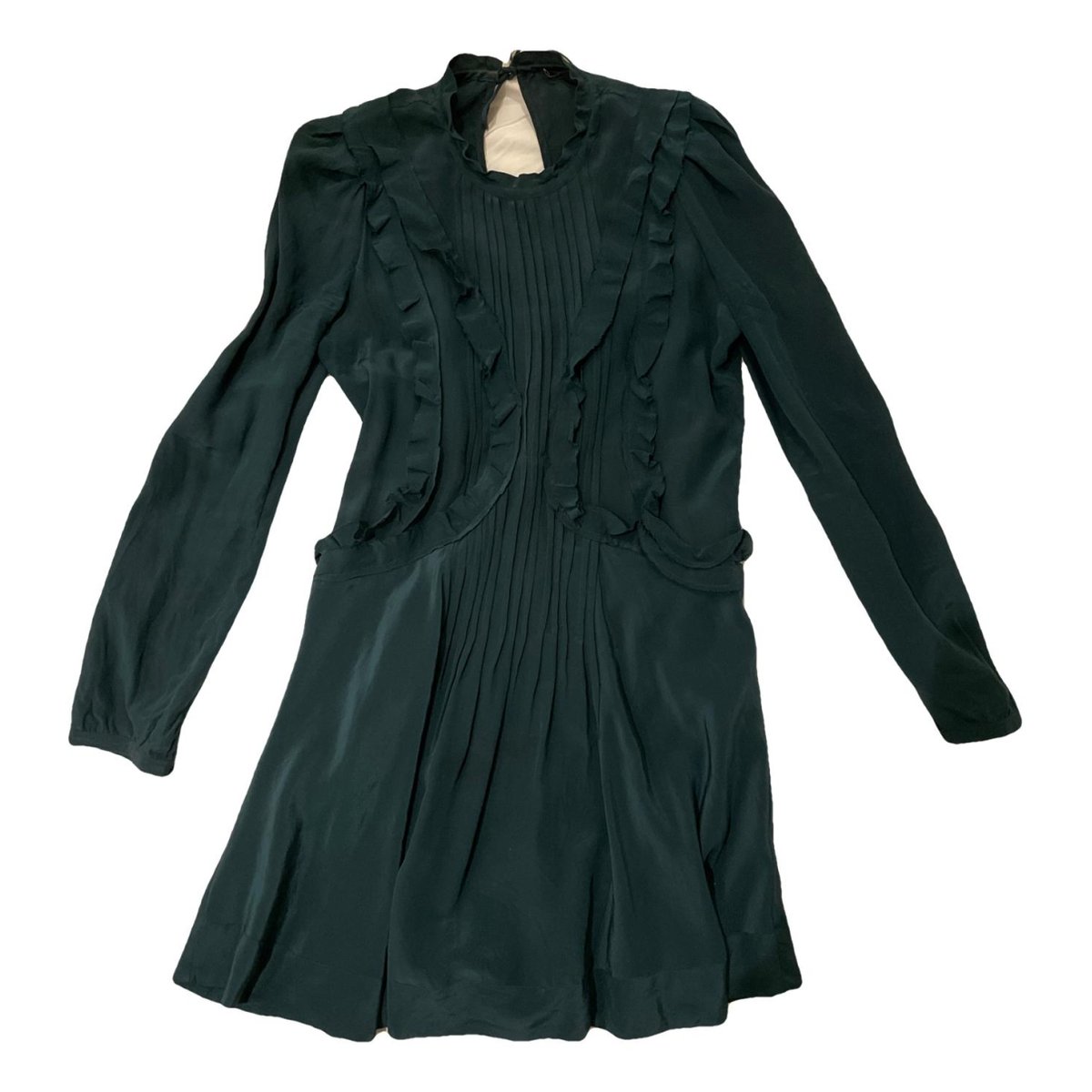 Galia silk mini dress
