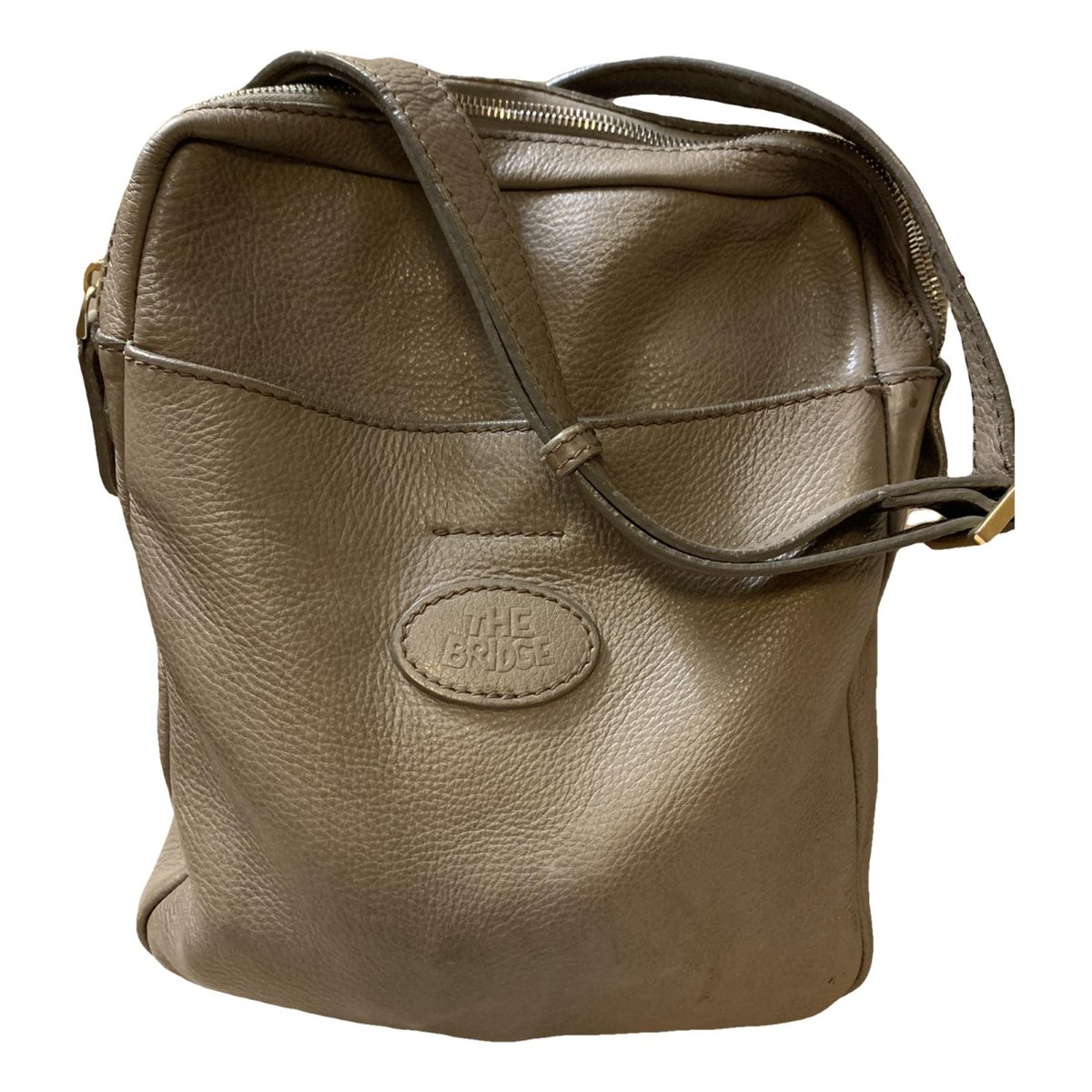 Leather crossbody bag