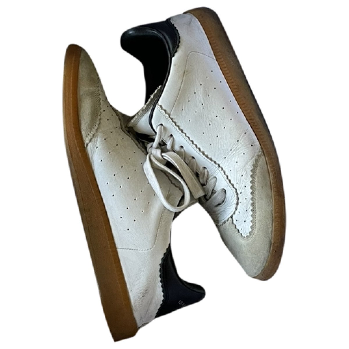Bryce leather trainers