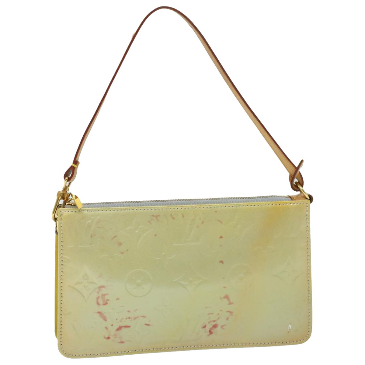 Lexington patent leather clutch bag