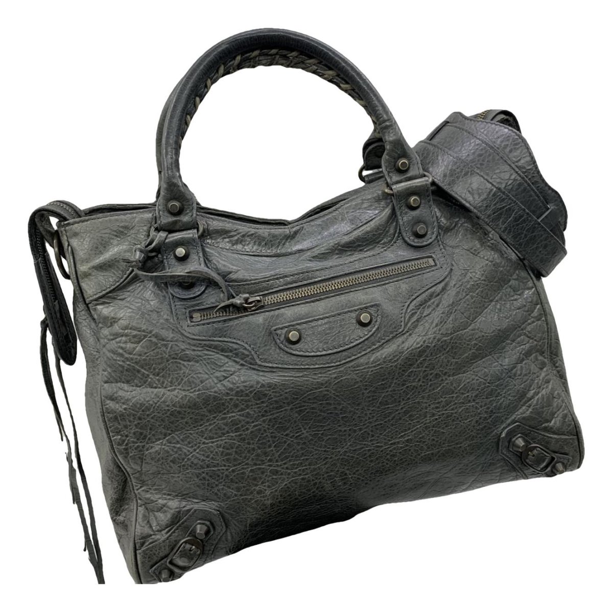 Vélo leather handbag
