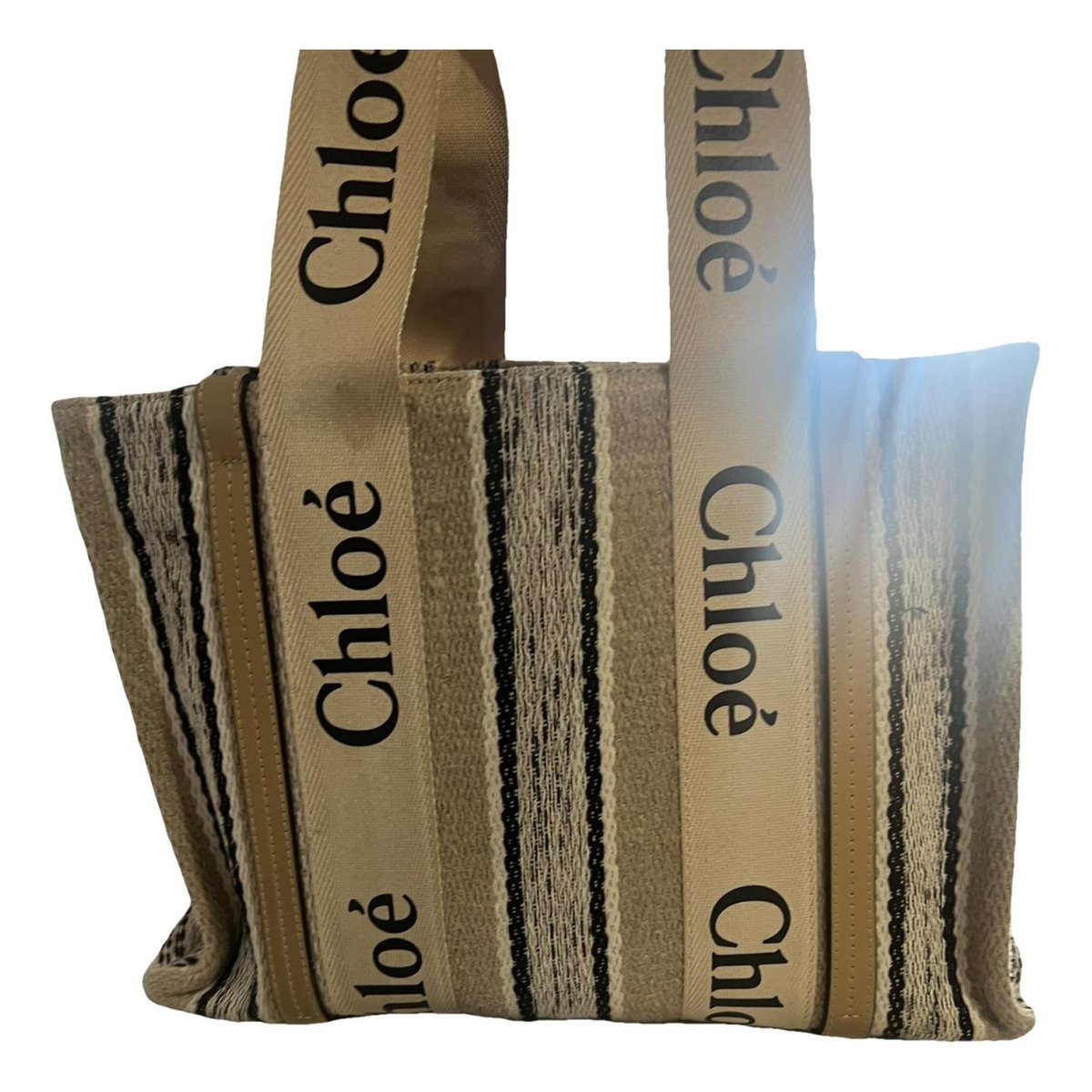 Woody cloth tote
