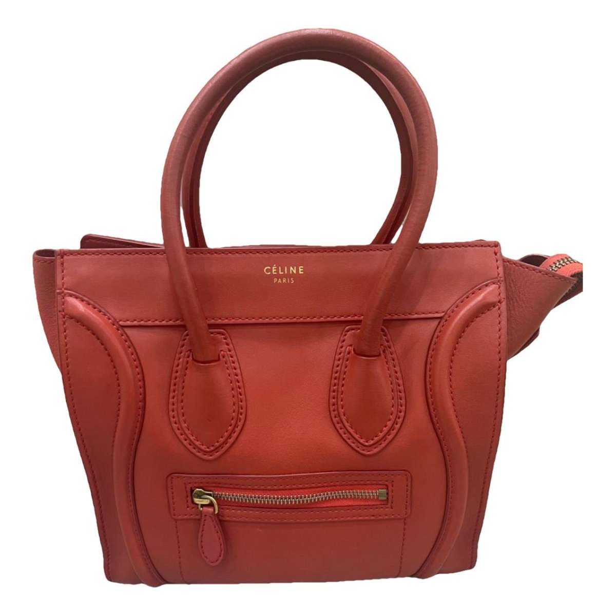 Luggage leather handbag