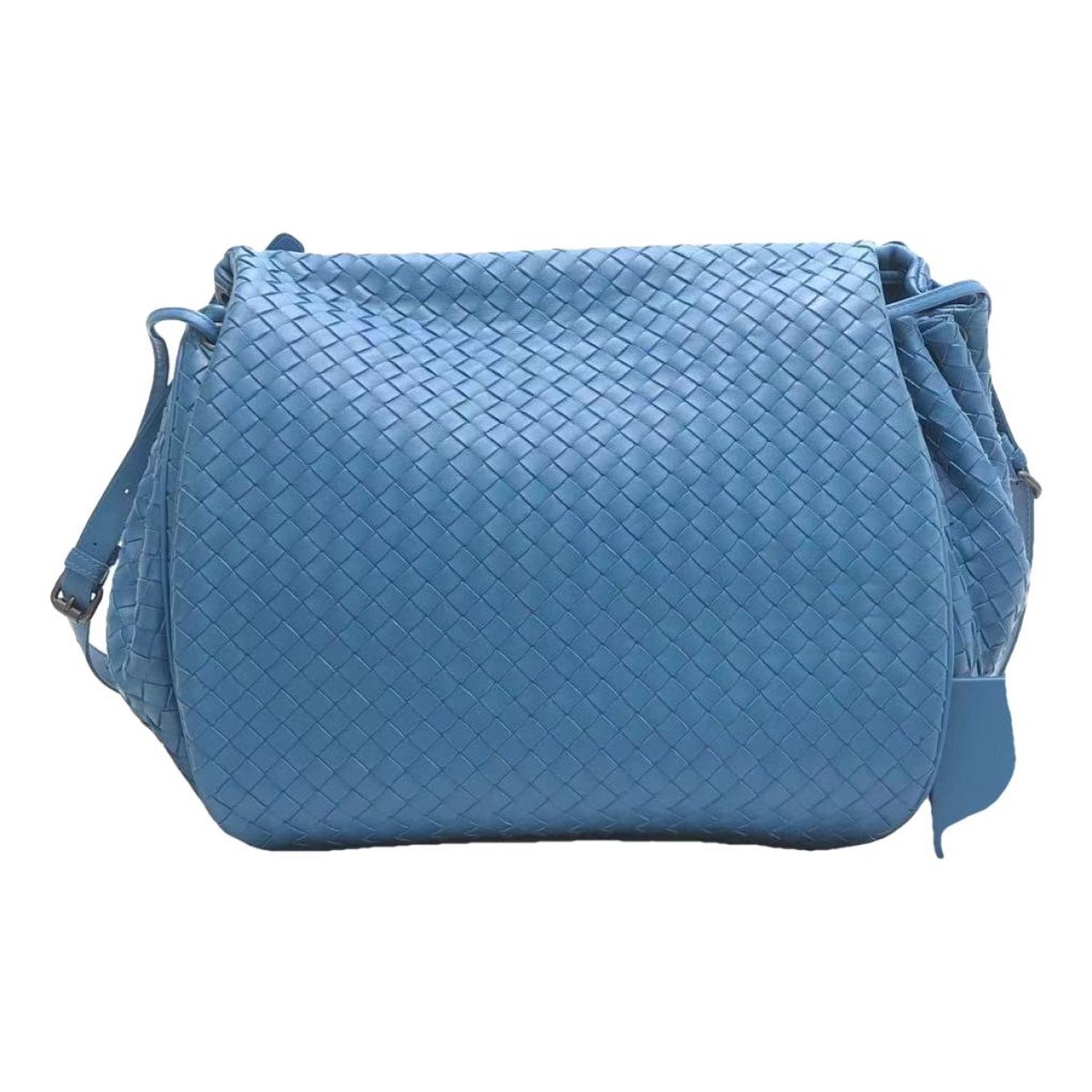 Beak leather crossbody bag