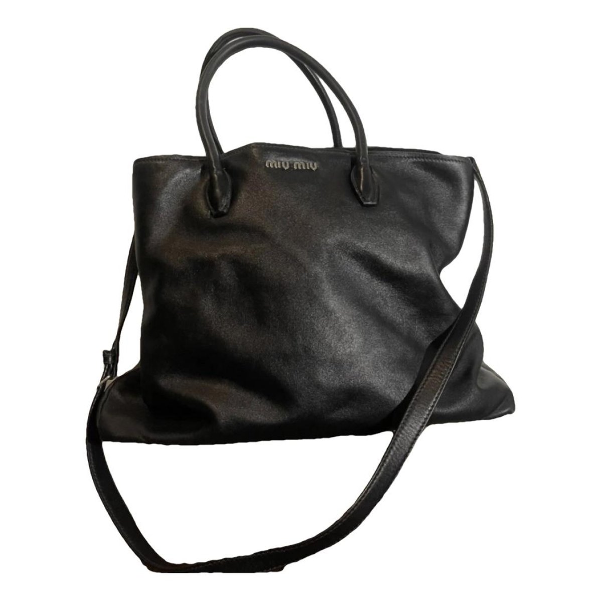 Miu Wander leather tote