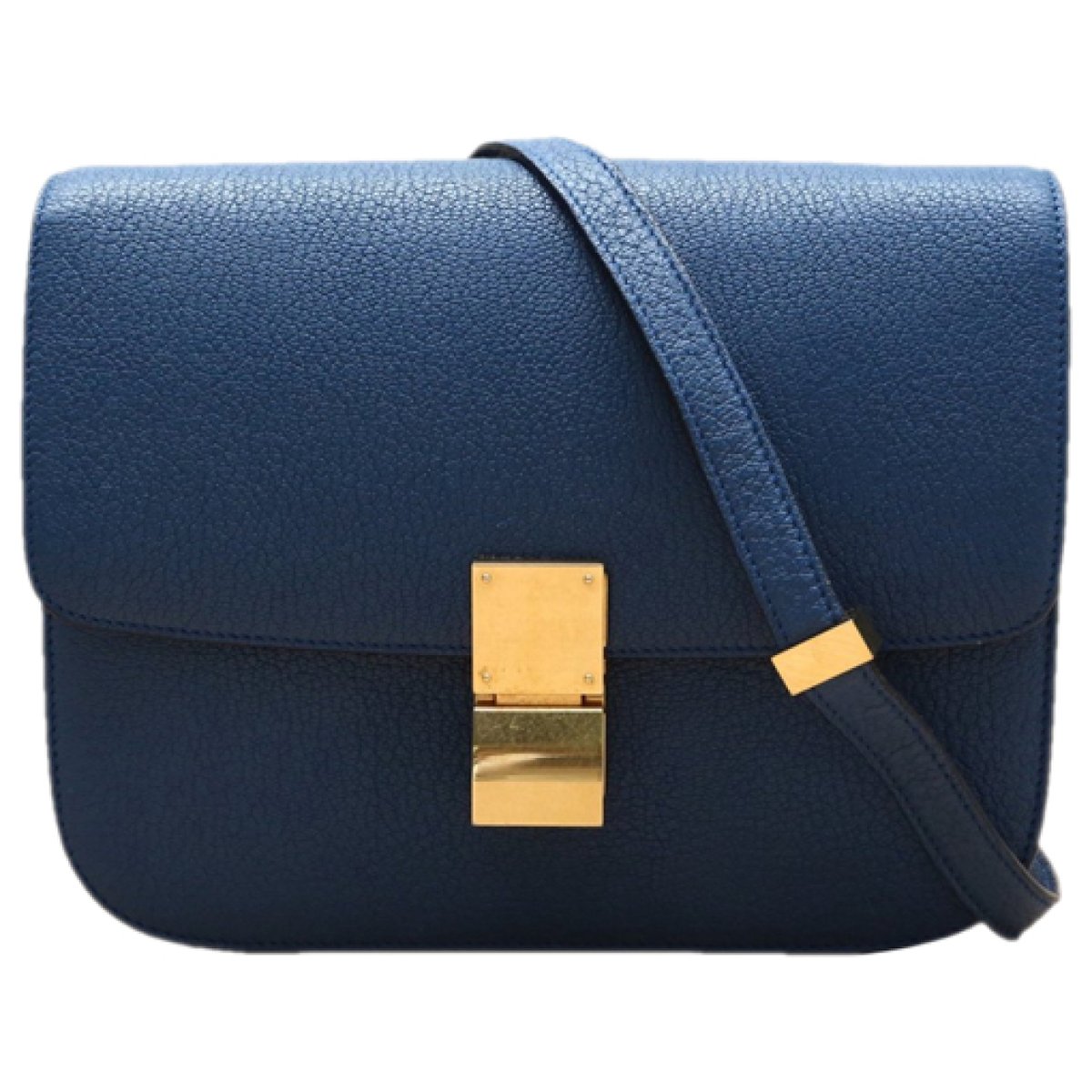 Classic leather crossbody bag