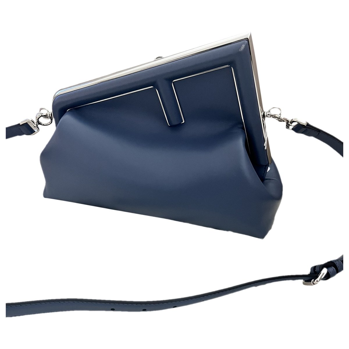 First leather crossbody bag