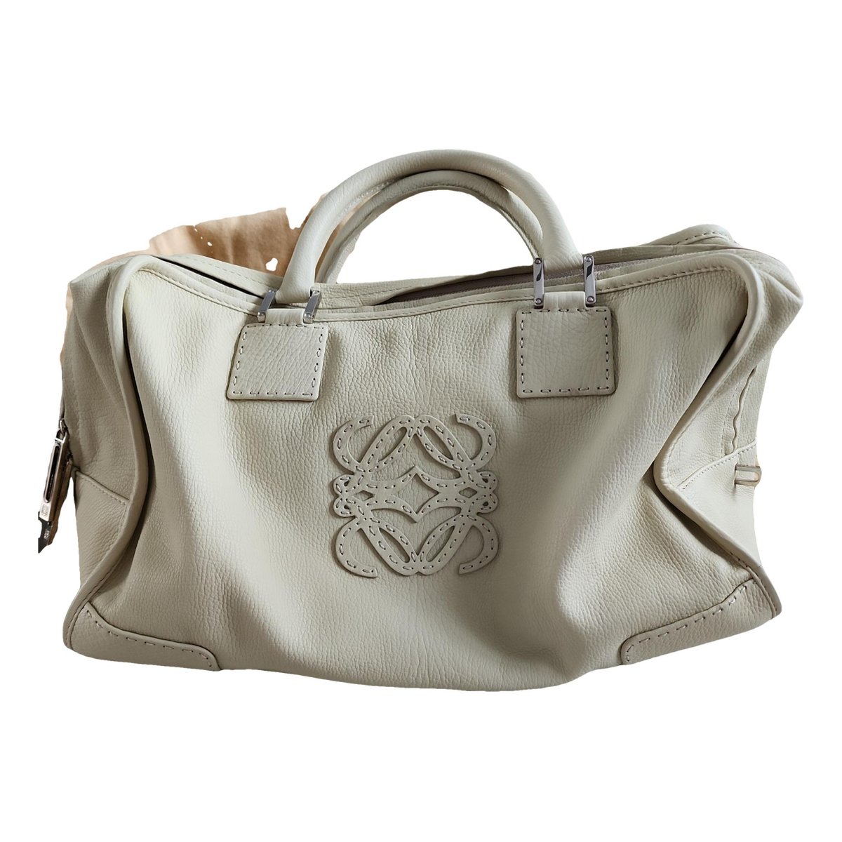 Amazona patent leather handbag