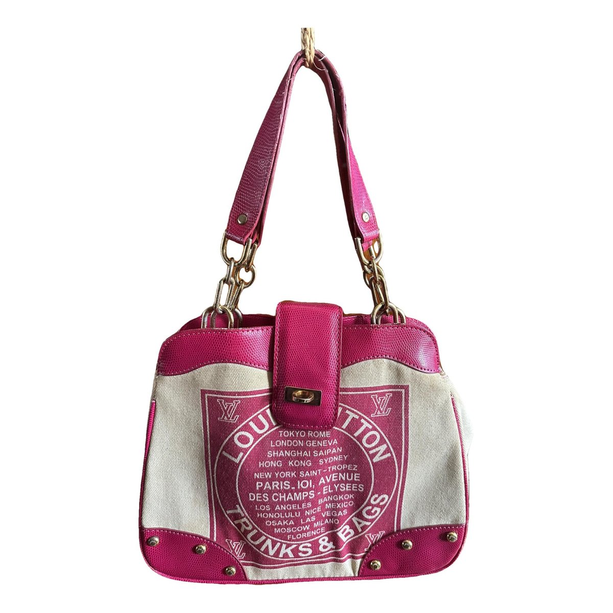 Pallas linen handbag