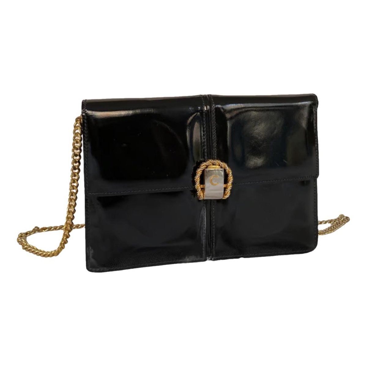 C bag patent leather handbag