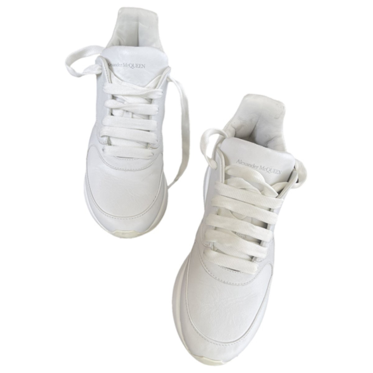 Sprint Runner leather trainers