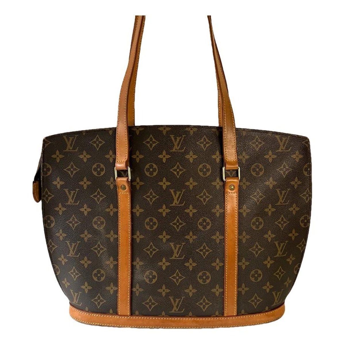Babylone leather tote