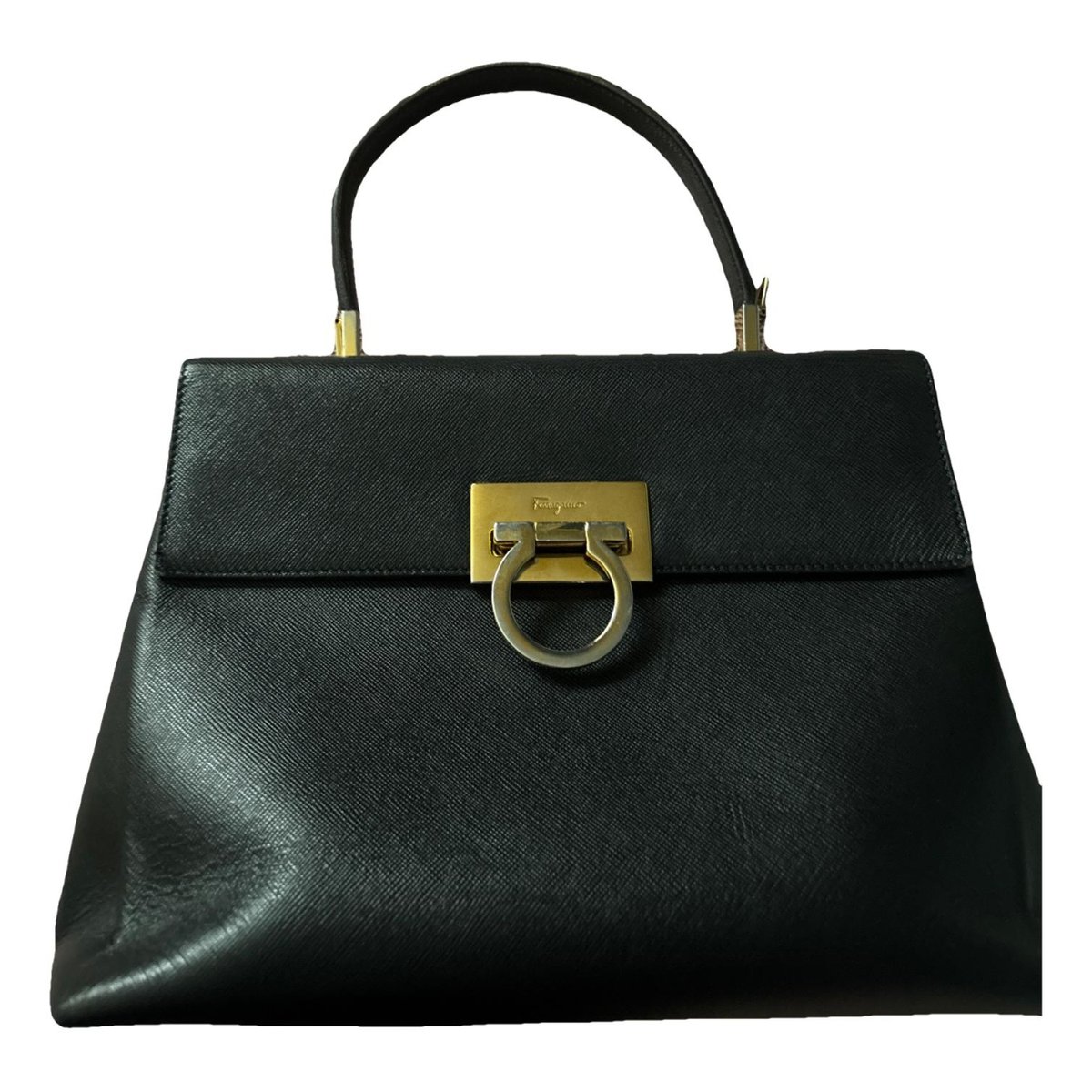 Iconic Top Handle leather handbag