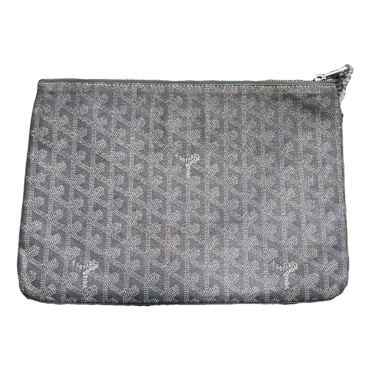 Sénat leather clutch bag