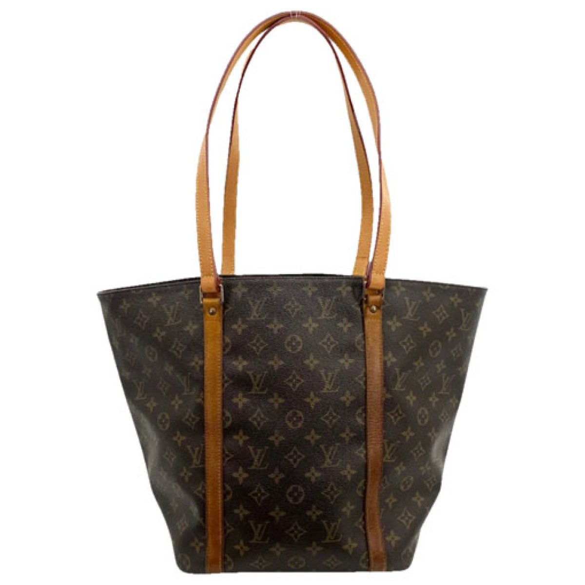 Shopping leather tote