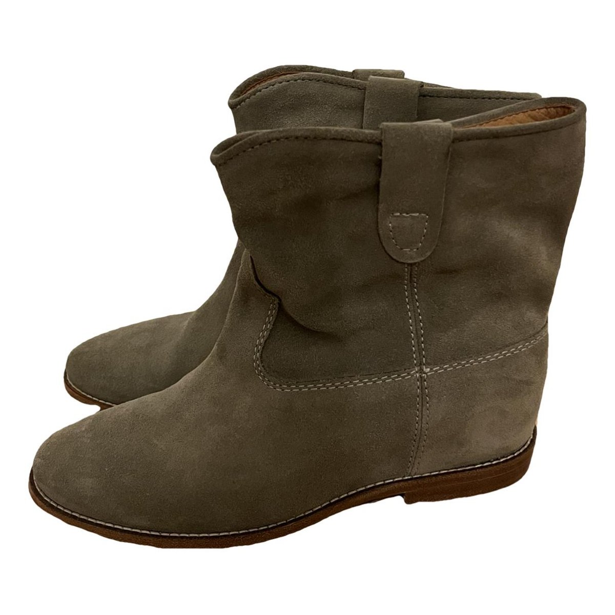 Crisi leather ankle boots