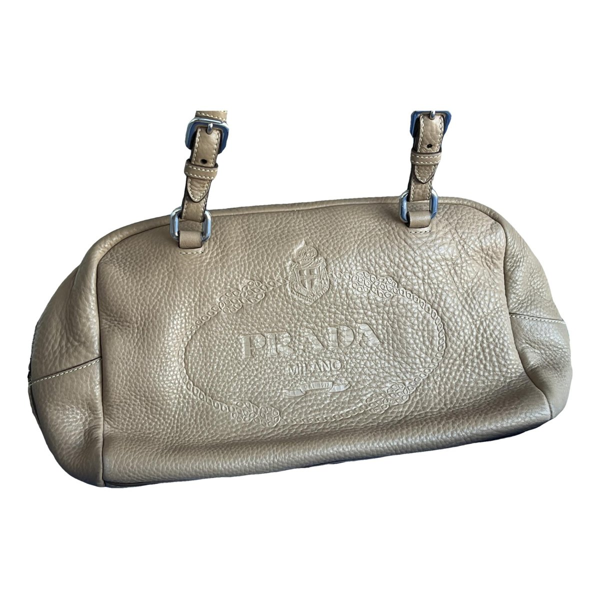 Promenade leather handbag