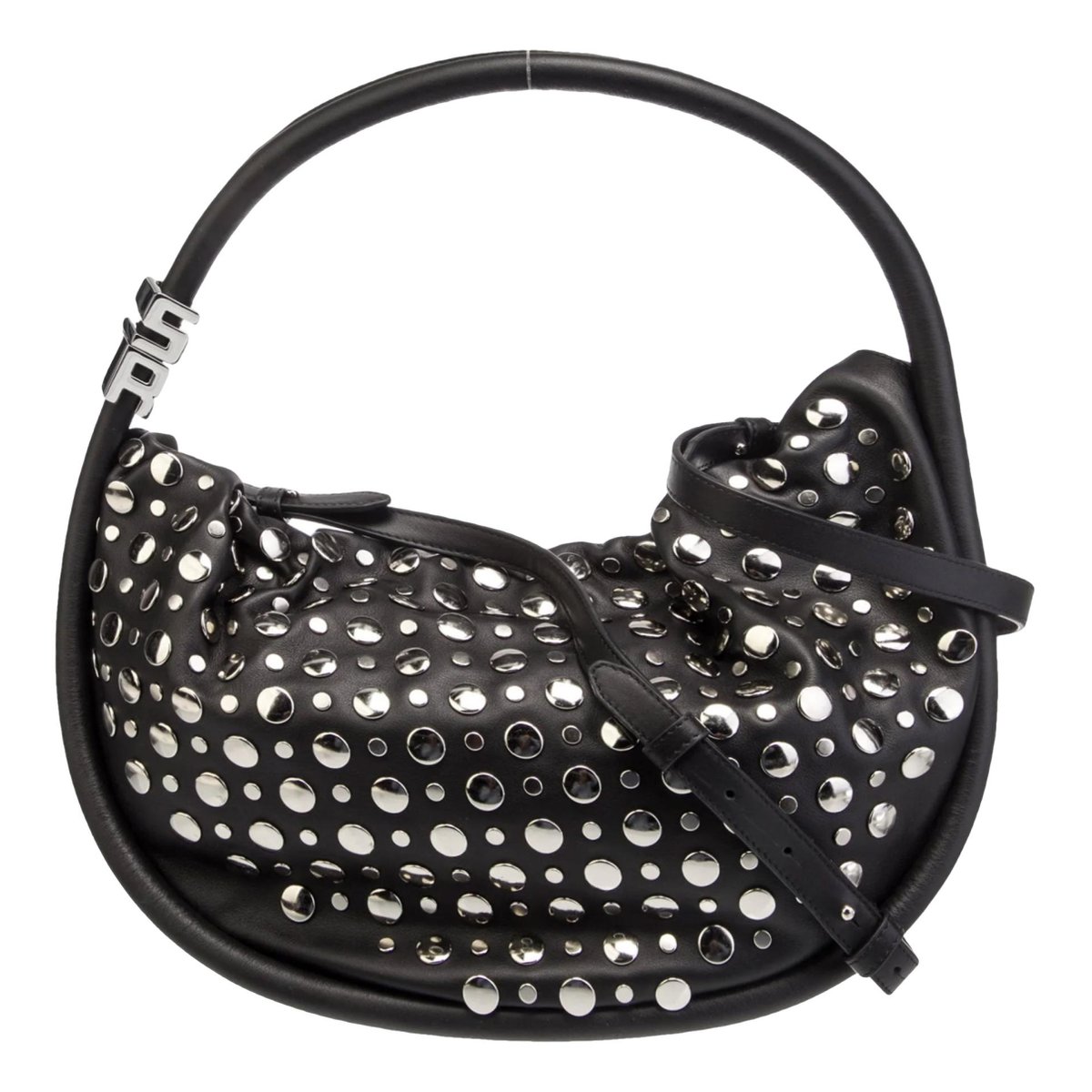 Domino leather handbag