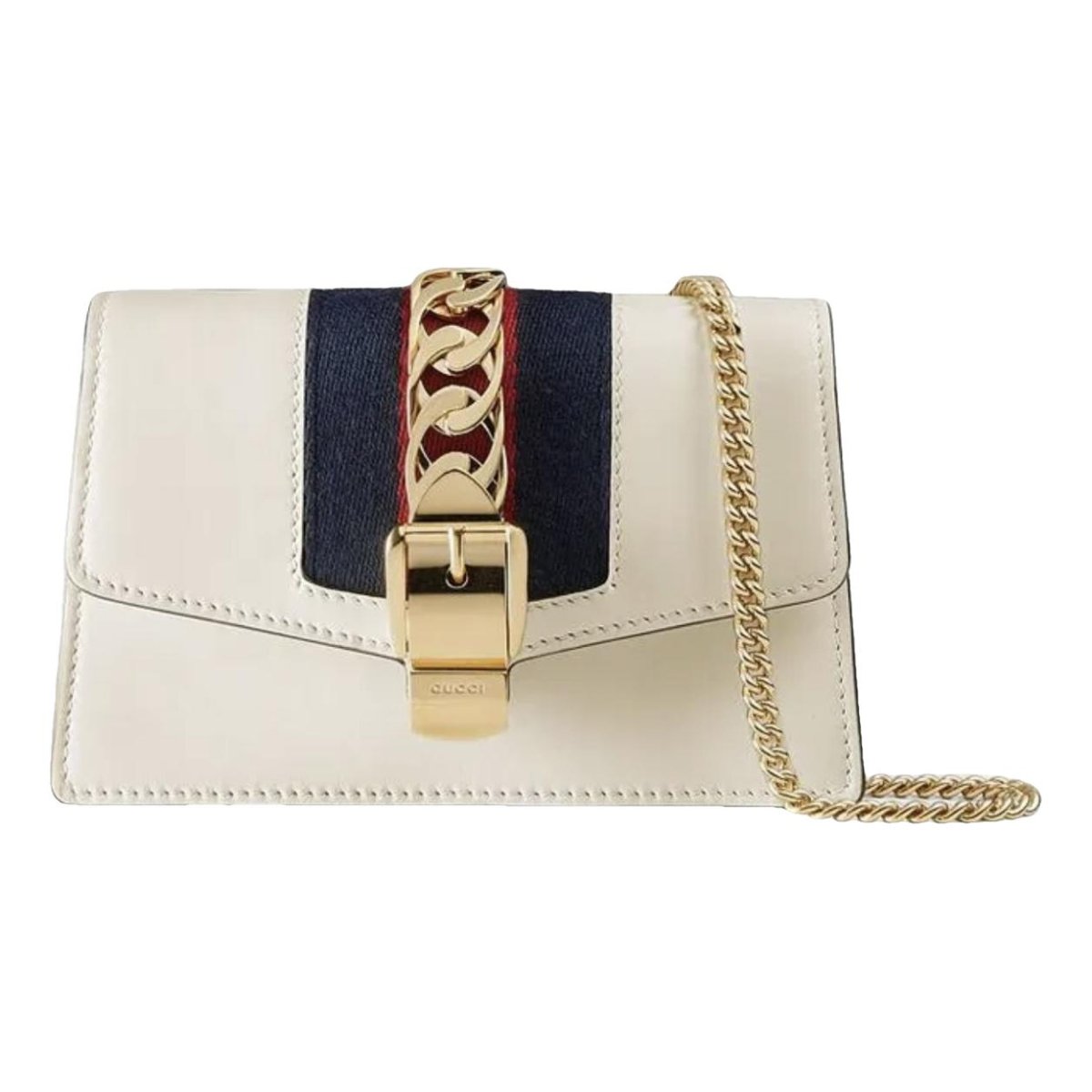 Sylvie Chain leather crossbody bag
