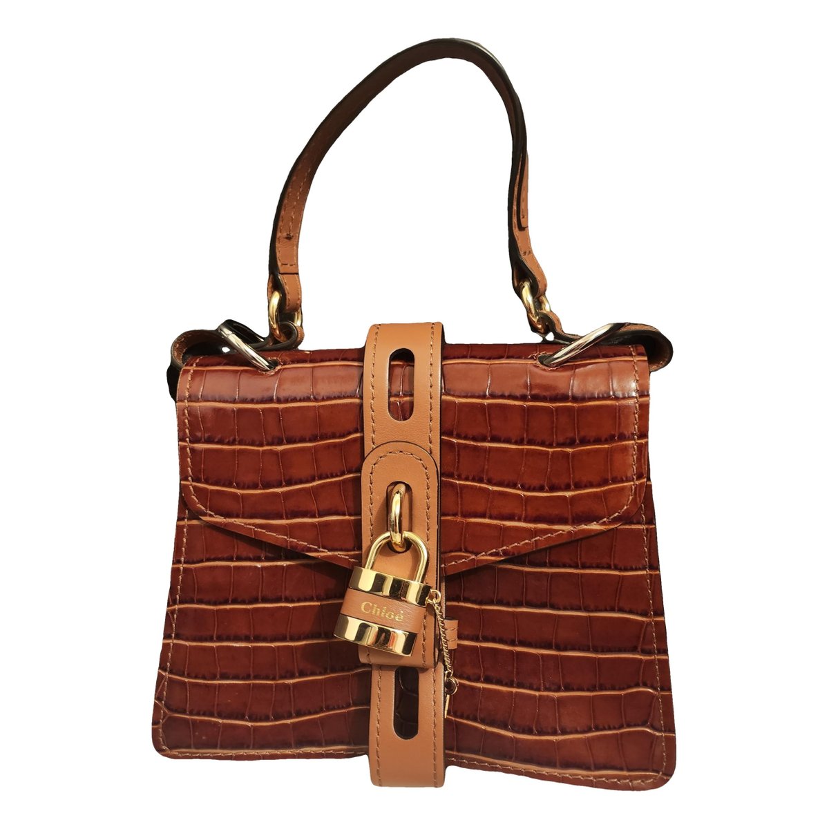 Aby leather handbag
