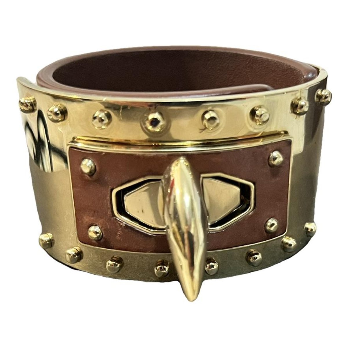 Shark leather bracelet