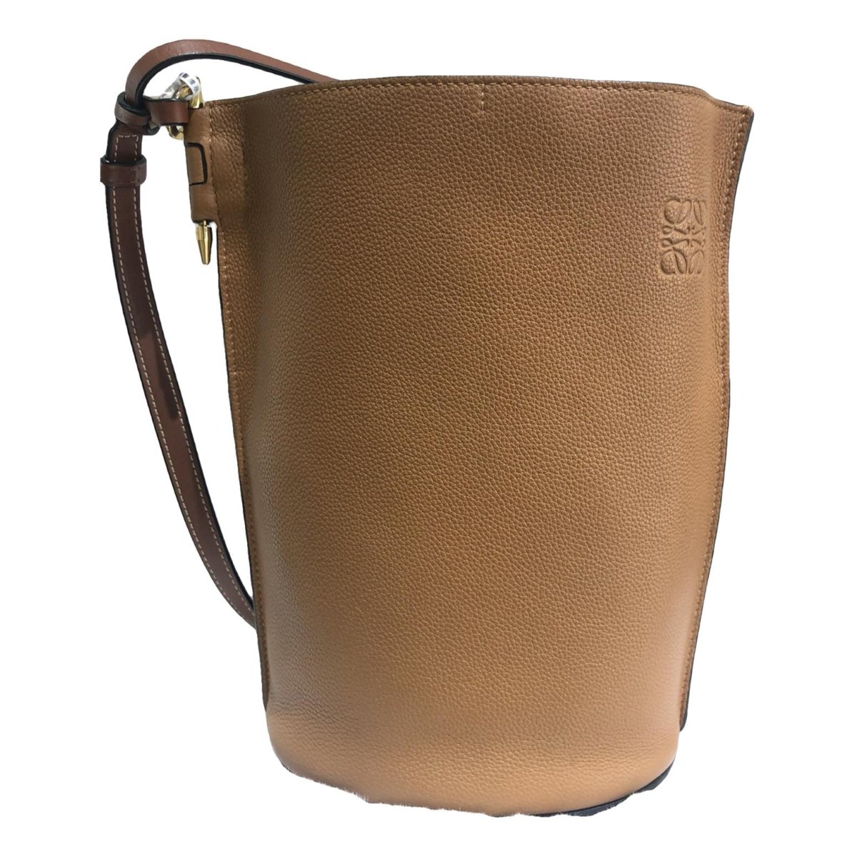 Gate Bucket leather crossbody bag