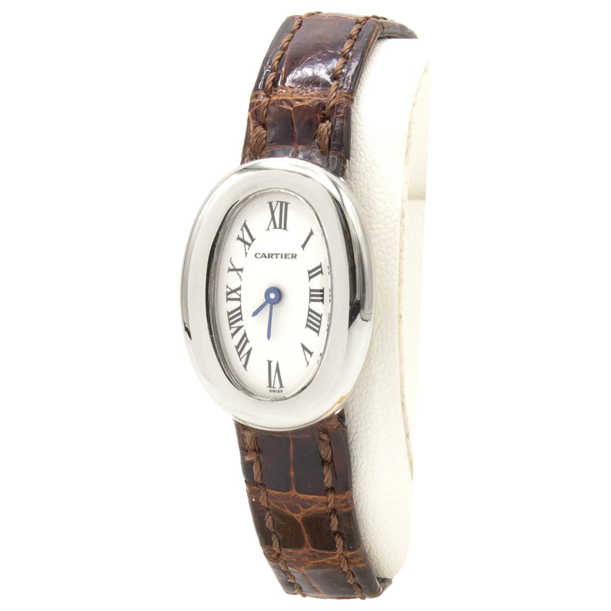 Baignoire white gold watch