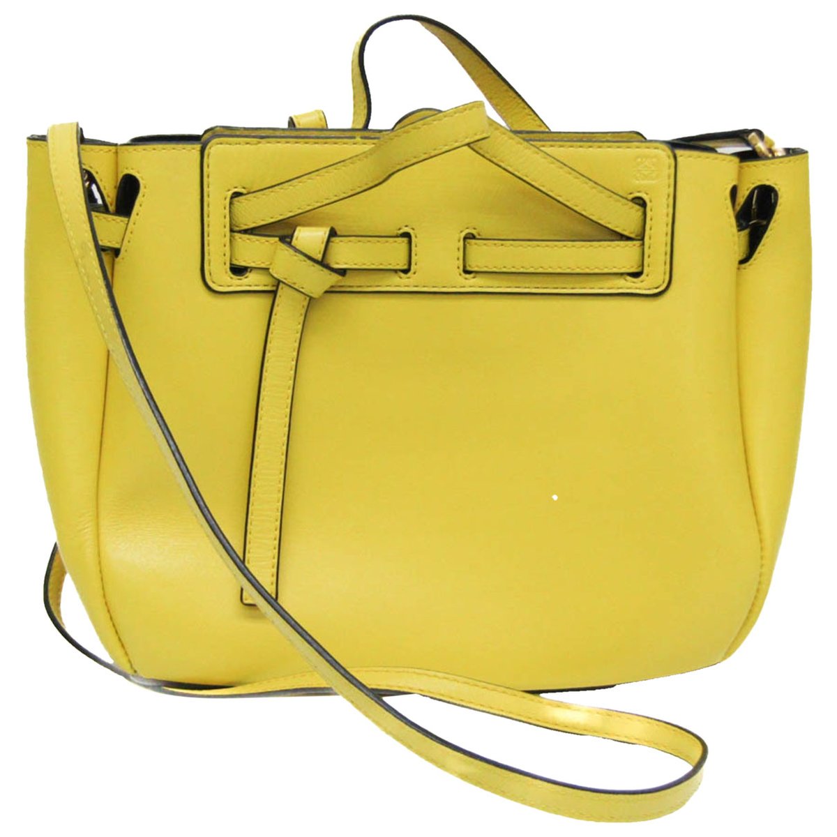 Lazo leather handbag