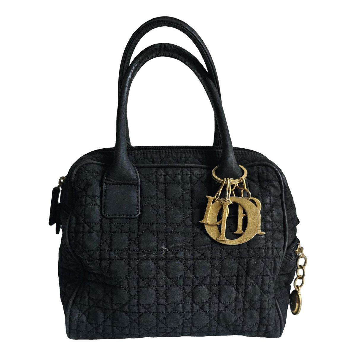 Lady Dior cloth handbag