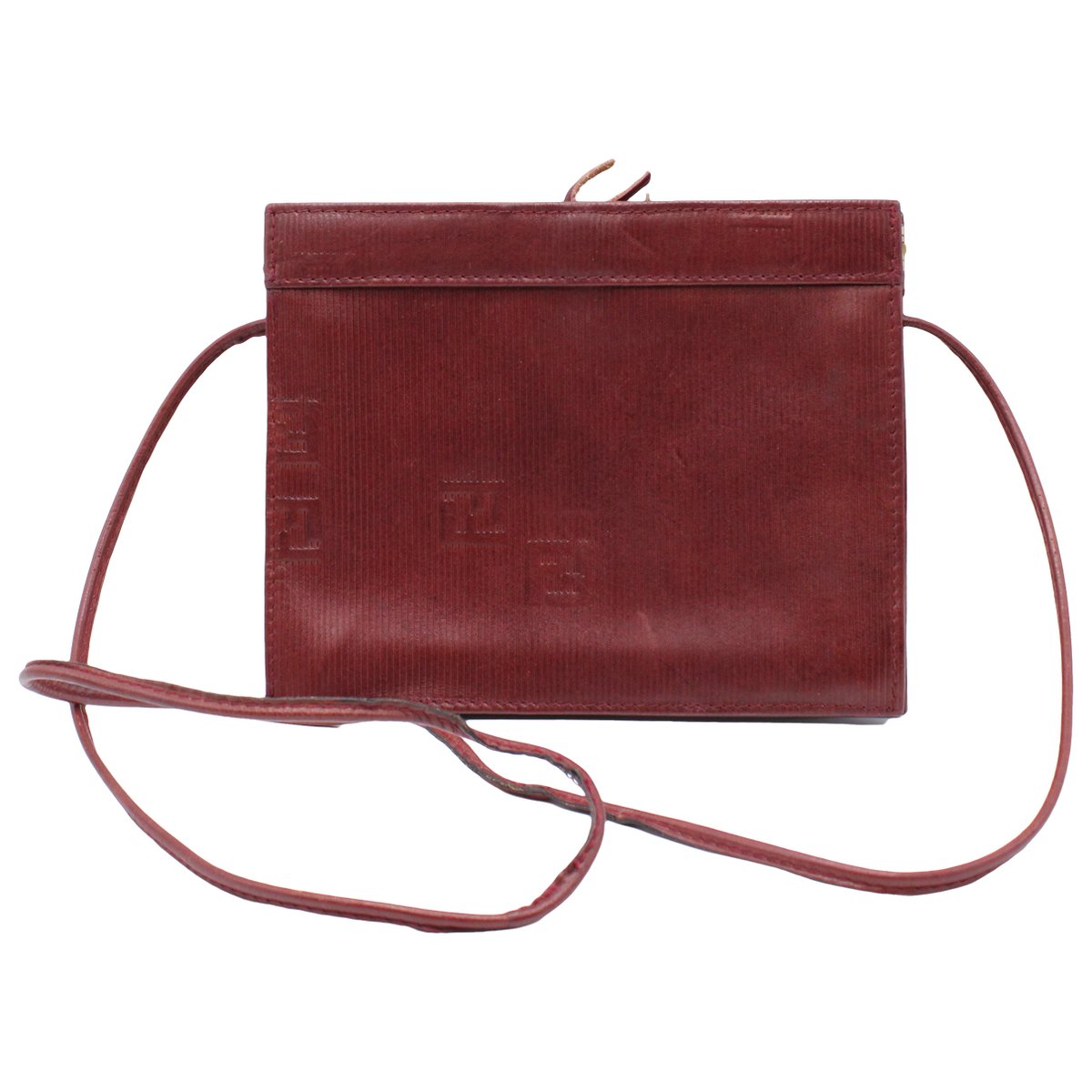 Camera case leather crossbody bag